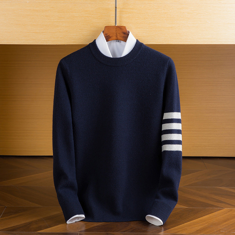 Freddie™ | Classic Striped Sleeve Sweater