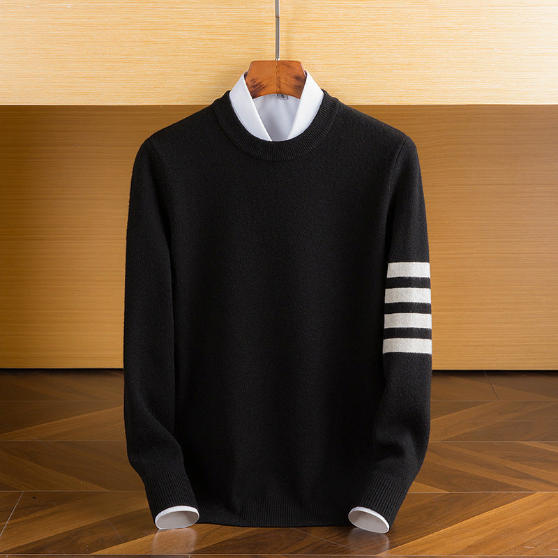 Freddie™ | Classic Striped Sleeve Sweater