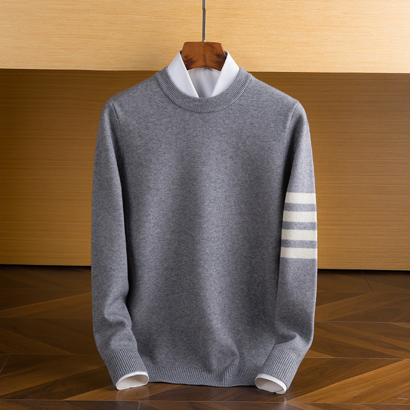 Freddie™ | Classic Striped Sleeve Sweater