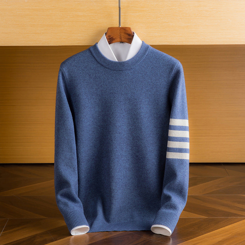 Freddie™ | Classic Striped Sleeve Sweater