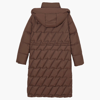 Eleanor| Quilted Winter Coat with Hood