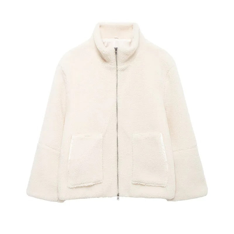 Aurora| Cozy Zip-Up Sherpa Jacket