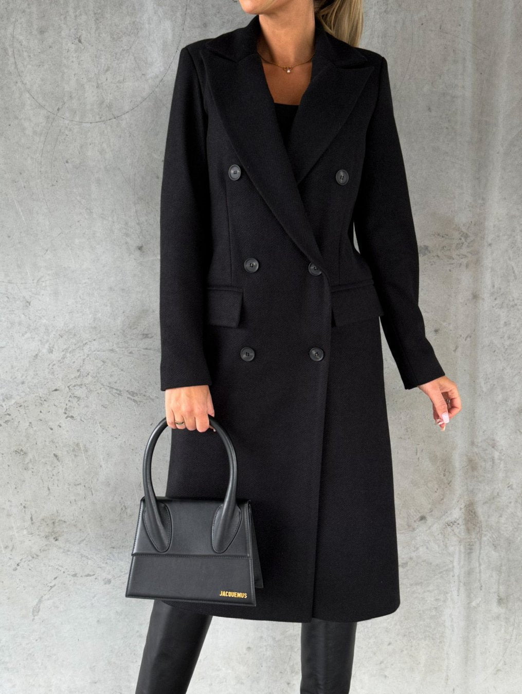 Nora | Classic Double-Breasted Coat