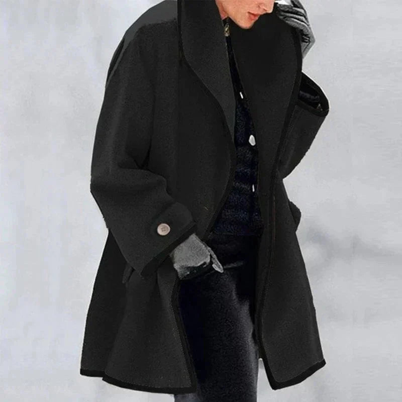 Hazel | Classic Winter Wrap Coat